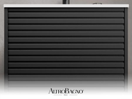 Тумба с раковиной Trento 600 800 Black
