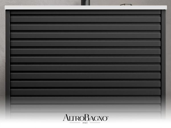 Тумба с раковиной Trento 600 800 Black