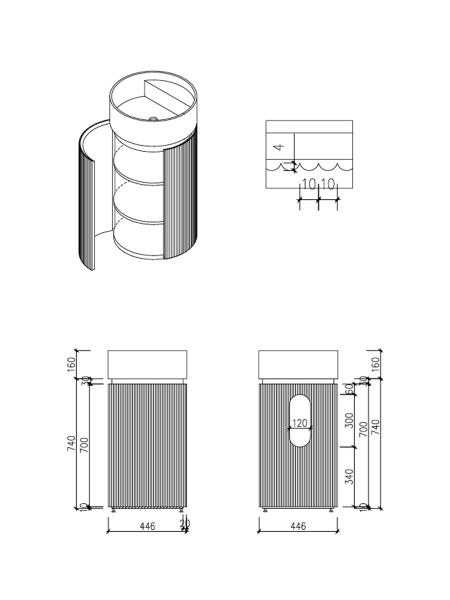 Chia 450 Velet Beige Oak_схема_2